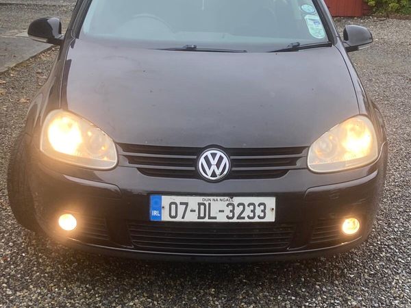 Volkswagen Golf Hatchback, Petrol, 2007, Black