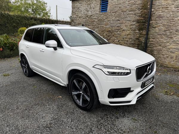 Volvo XC90 SUV, Petrol Plug-in Hybrid, 2016, White