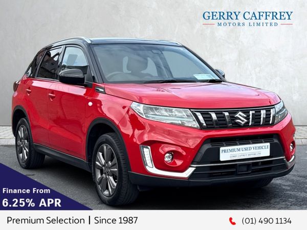 Suzuki Vitara SUV, Petrol Hybrid, 2022, Red
