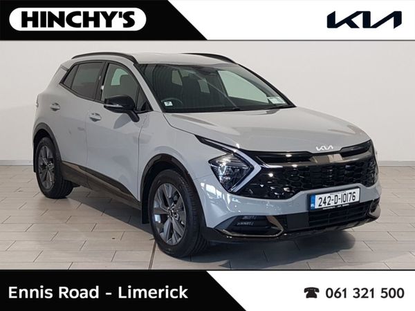 Kia Sportage SUV, Petrol Hybrid, 2024, Grey