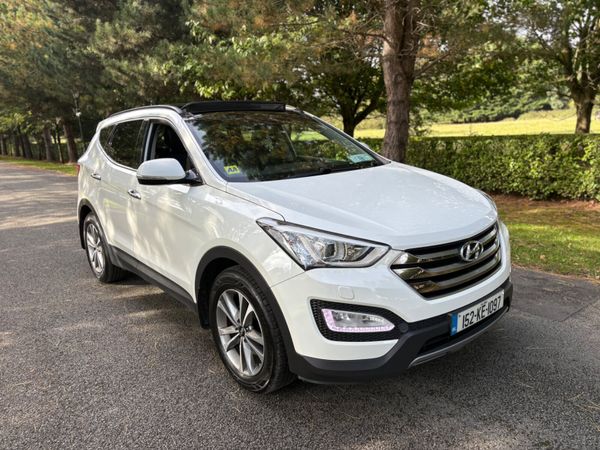 Hyundai Santa Fe SUV, Diesel, 2015, White