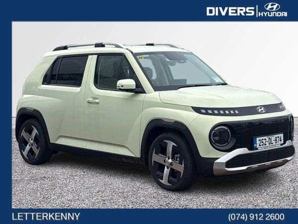 Hyundai INSTER MPV, Electric, 2025, Yellow