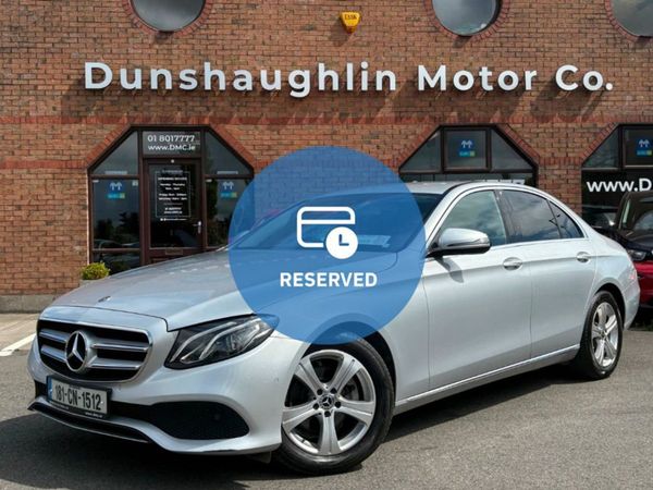Mercedes-Benz E-Class Saloon, Diesel, 2018, Silver