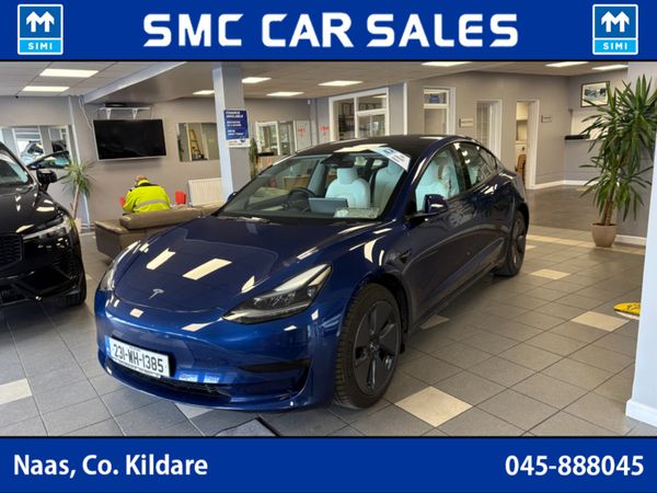 Tesla Model 3 Saloon, Electric, 2023, Blue