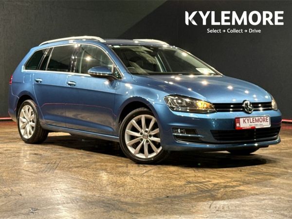 Volkswagen Golf Hatchback, Petrol, 2017, Blue