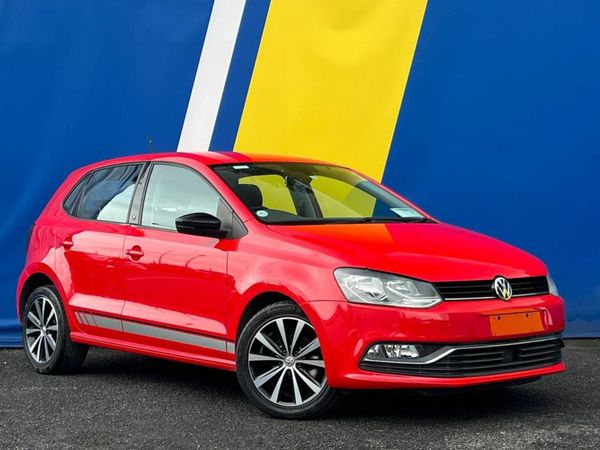 Volkswagen Polo Hatchback, Petrol, 2017, Red