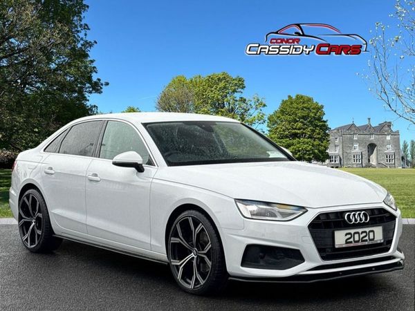 Audi A4 Saloon, Diesel, 2020, White