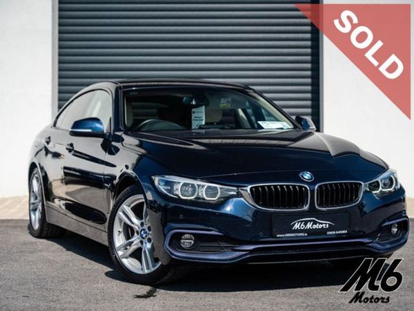 BMW 4-Series Saloon, Diesel, 2018, Blue