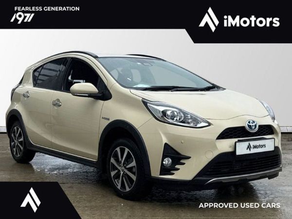Toyota Aqua Hatchback, Hybrid, 2020, Beige