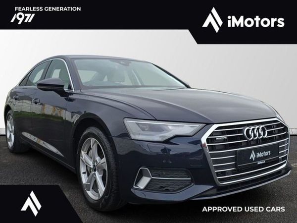 Audi A6 Saloon, Hybrid, 2021, Blue