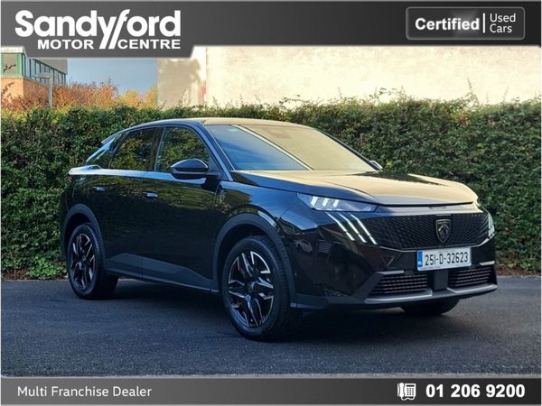 Peugeot 3008 MPV, Petrol Hybrid, 2025, Black
