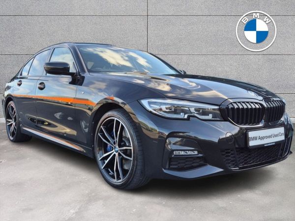BMW 3-Series Saloon, Petrol Plug-in Hybrid, 2020, Black