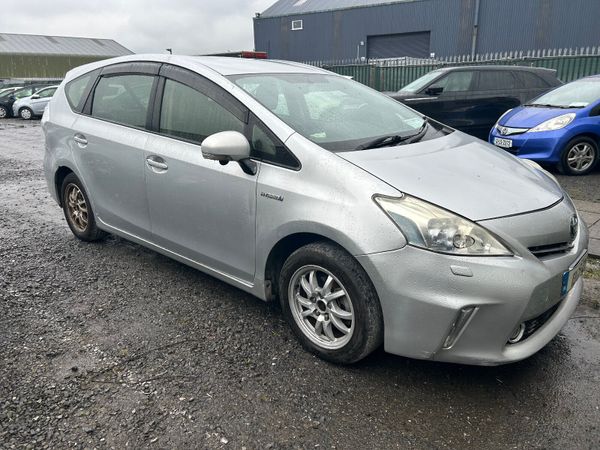 Toyota Prius MPV, Petrol Hybrid, 2013, Silver