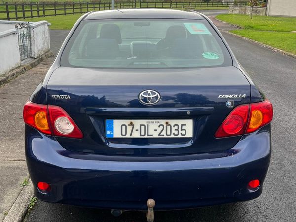 Toyota Corolla Saloon, Petrol, 2007, Blue