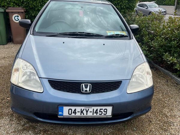 Honda Civic Hatchback, Petrol, 2004, Blue