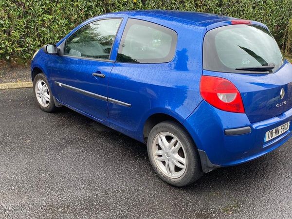 Renault Clio Hatchback, Petrol, 2008, Blue