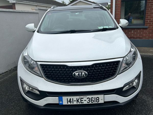 Kia Sportage SUV, Diesel, 2014, White