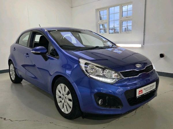 Kia Rio Hatchback, Diesel, 2014, Blue