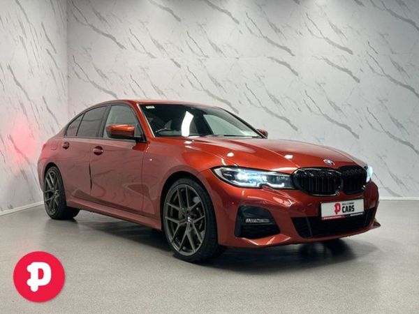 BMW 3-Series Saloon, Hybrid, 2021, Orange