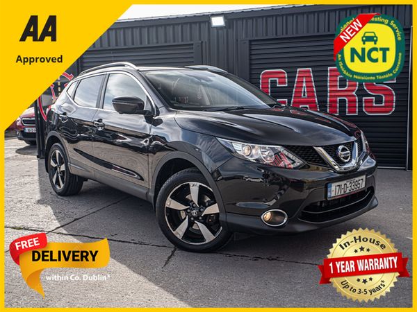 Nissan Qashqai SUV, Diesel, 2017, Black