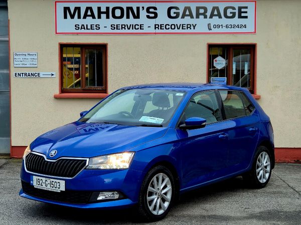 Skoda Fabia Hatchback, Petrol, 2019, Blue