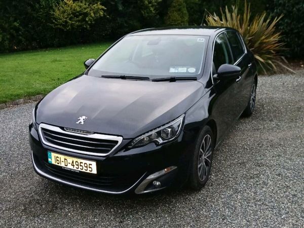 Peugeot 308 Hatchback, Diesel, 2016, Black