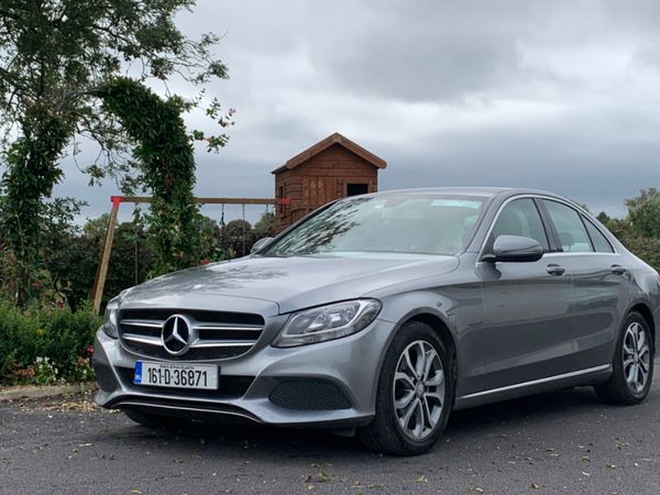 Mercedes-Benz C-Class Saloon, Diesel, 2016, Silver