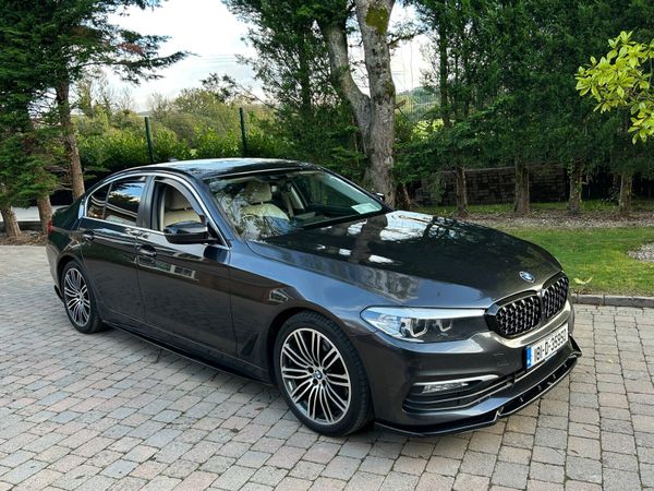 BMW 5-Series Saloon, Diesel, 2018, Grey
