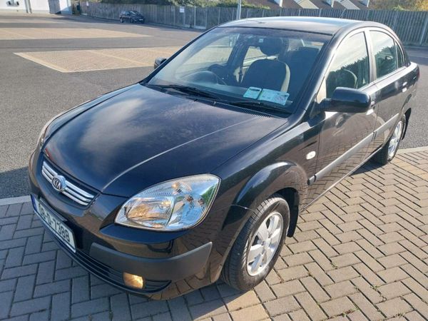 Kia Rio Saloon, Petrol, 2008, Black