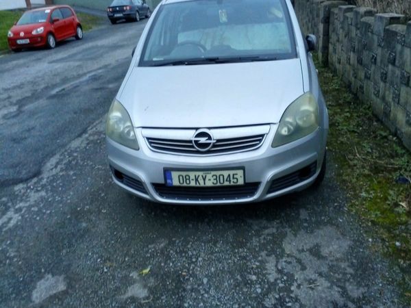 Opel Zafira MPV, Petrol, 2008, Silver