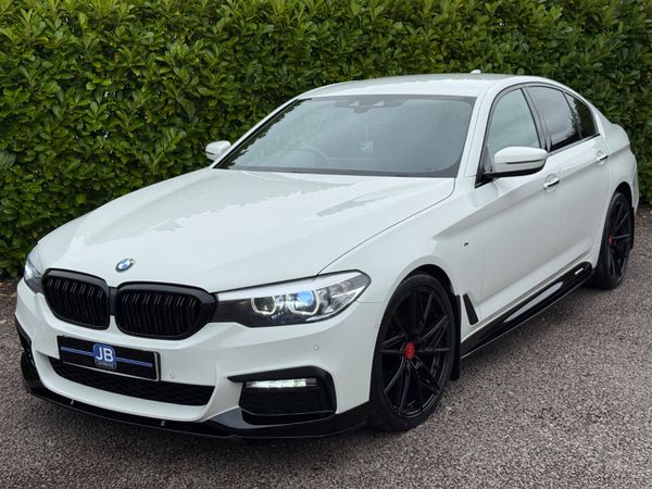 BMW 5-Series Saloon, Diesel, 2017, White