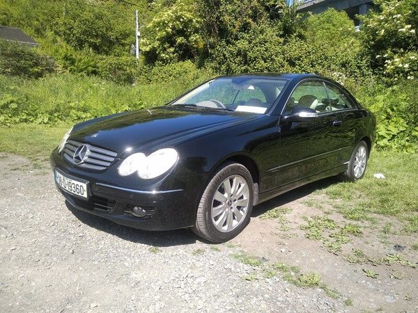 Mercedes-Benz CLK Coupe, Petrol, 2008, Black