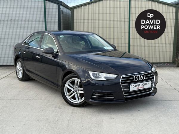 Audi A4 Saloon, Diesel, 2017, Blue