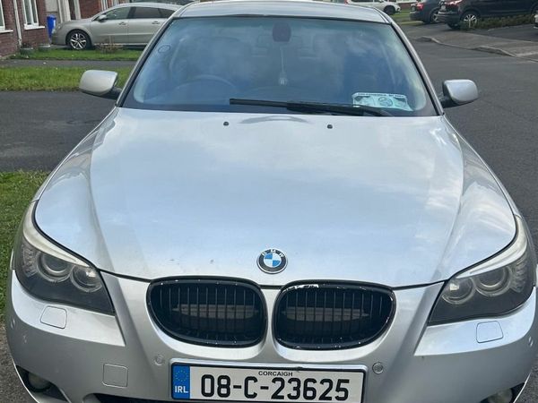 BMW 5-Series Saloon, Diesel, 2008, Silver