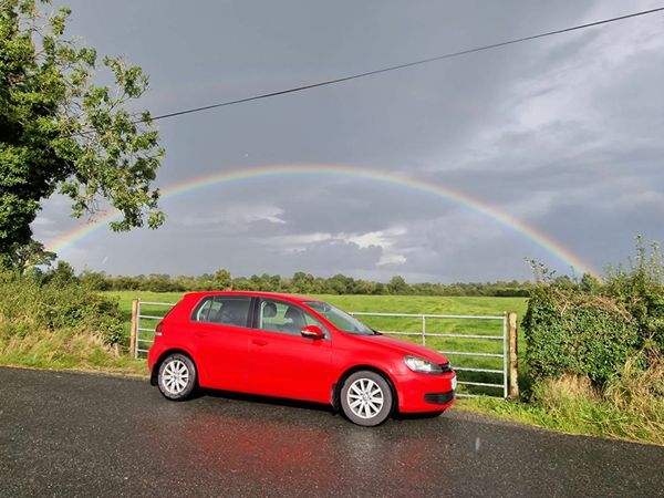 Volkswagen Golf Hatchback, Diesel, 2011, Red