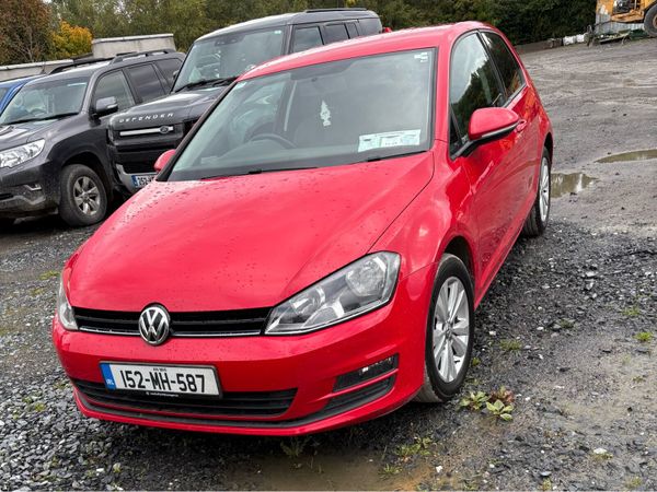 Volkswagen Golf Estate, Diesel, 2015, Red