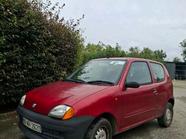 Fiat Seicento Hatchback, Petrol, 1999, Red