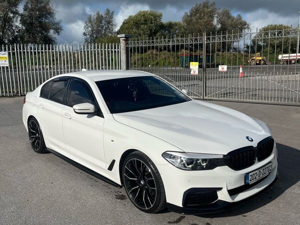 BMW 5-Series Saloon, Diesel, 2020, White