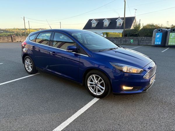Ford Focus Hatchback, Diesel, 2016, Blue