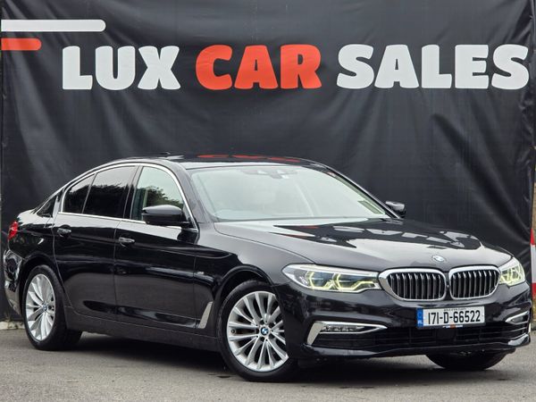 BMW 5-Series Saloon, Diesel, 2017, Black