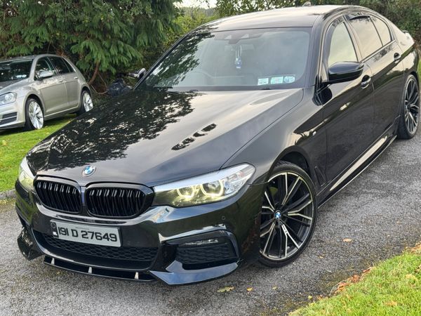 BMW 5-Series Saloon, Diesel, 2019, Black