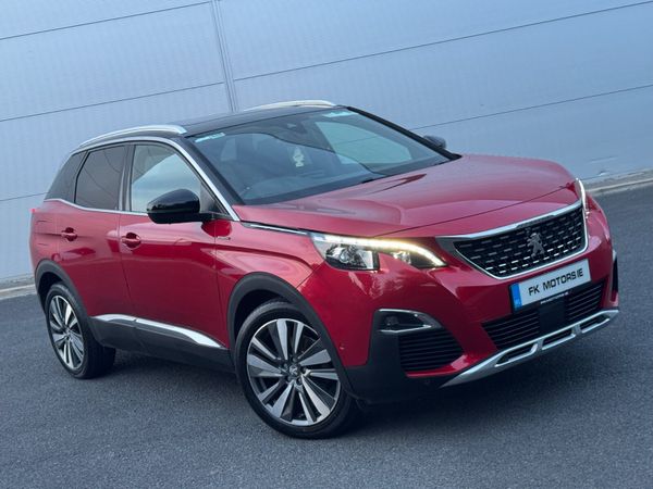 Peugeot 3008 Hatchback, Petrol, 2019, Red