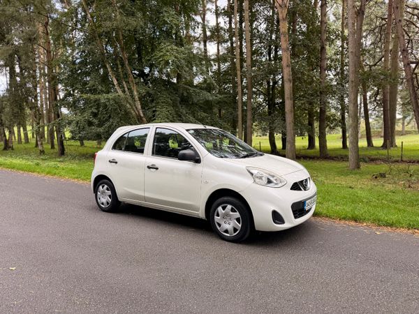 Nissan Micra Hatchback, Petrol, 2014, White