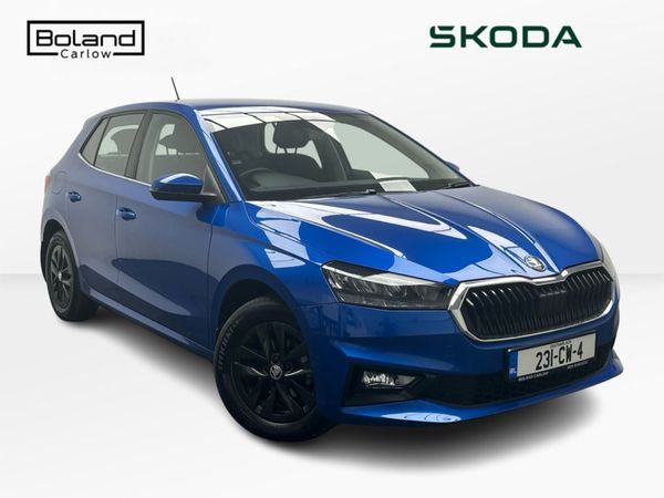 Skoda Fabia Hatchback, Petrol, 2023, Blue