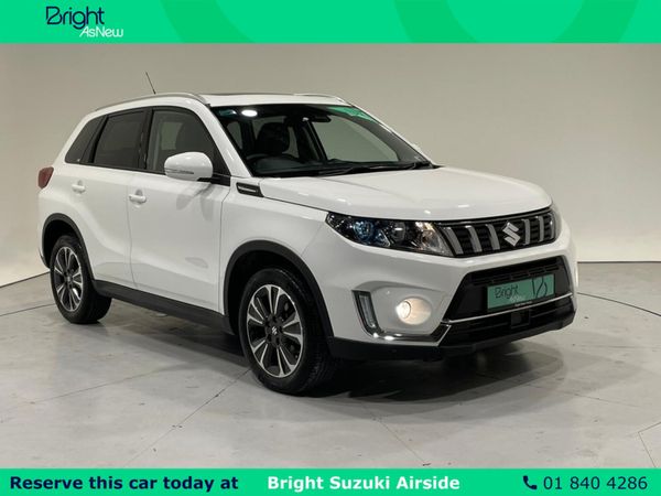 Suzuki Vitara SUV, Petrol Hybrid, 2022, White