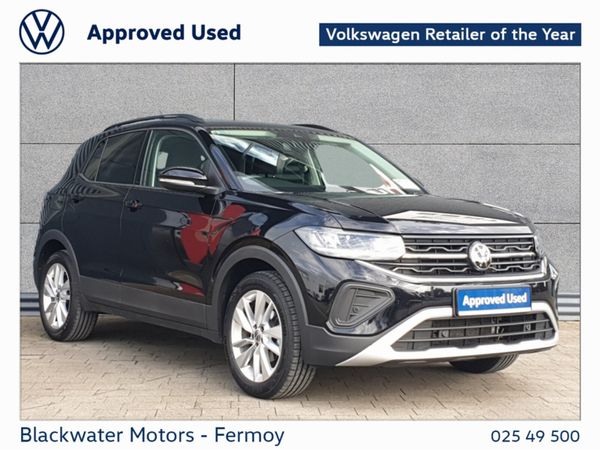 Volkswagen T-Cross SUV, Petrol, 2025, Black