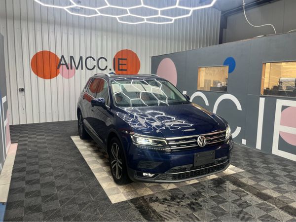 Volkswagen Tiguan SUV, Diesel, 2019, Blue