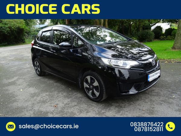 Honda Fit Hatchback, Petrol Hybrid, 2016, Black
