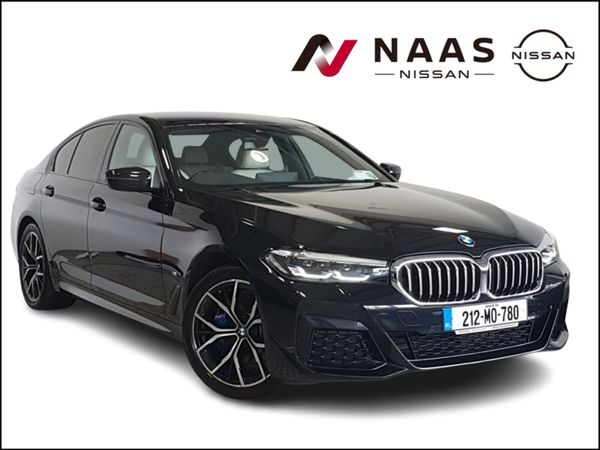 BMW 5-Series Saloon, Petrol Plug-in Hybrid, 2021, Black