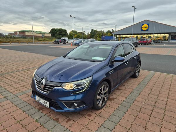 Renault Megane Hatchback, Diesel, 2017, Blue